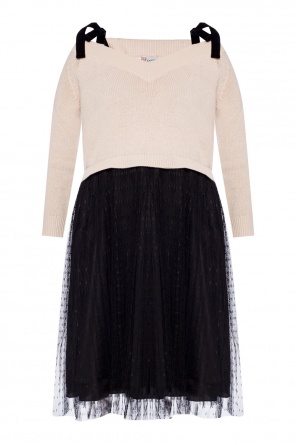 Knit wool bodice dress, zdjęcie 1 Knit wool bodice dress od Valentino Red